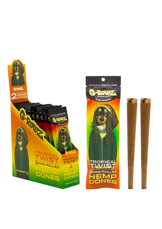 G•Rollz Hemp Cones Tropical Twist