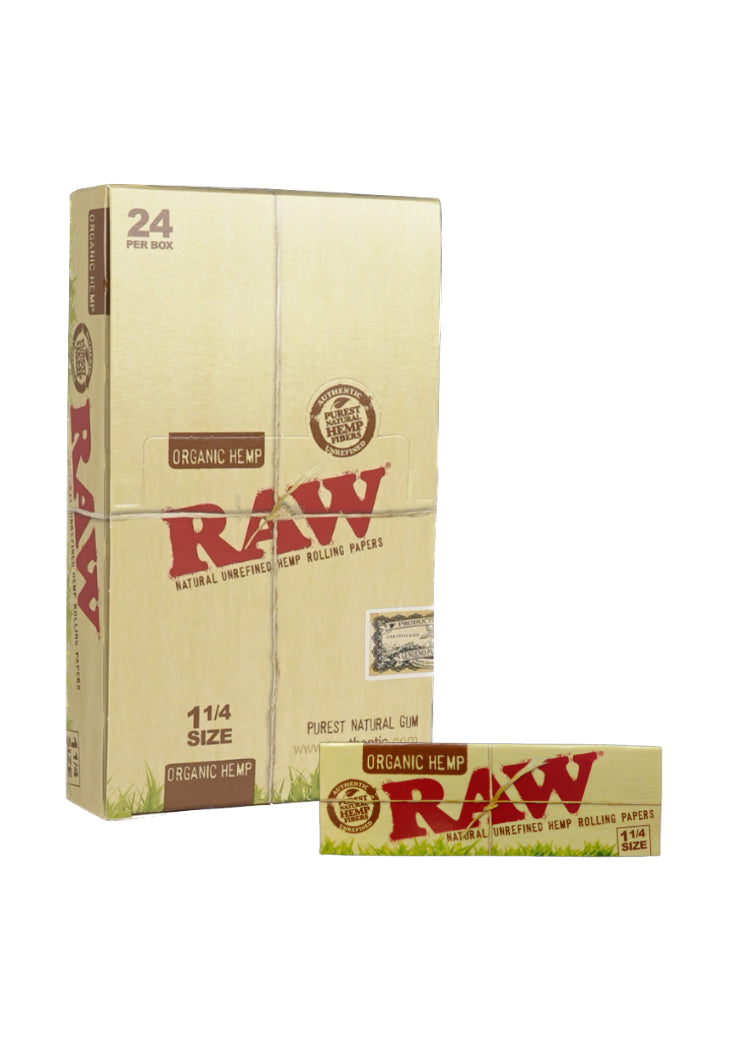 Raw Organic Hemp 1 1/4