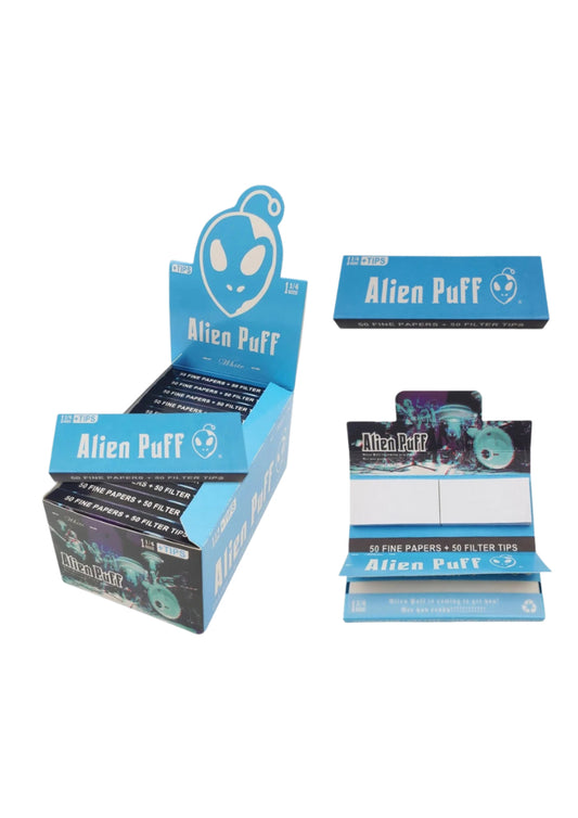 Alien White 1 1/4 + Tips