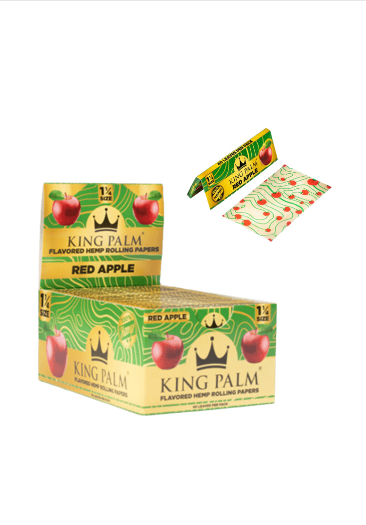 King Palm Unbleached Red Apple 1 1/4