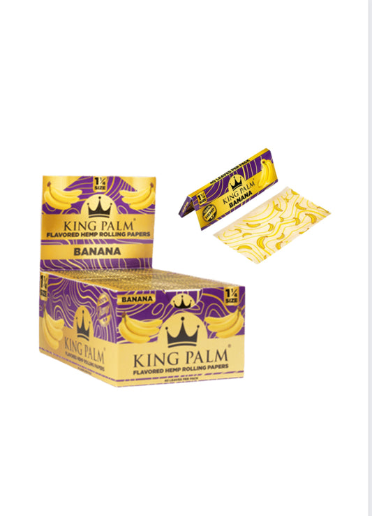 King Palm Unbleached Banana 1 1/4