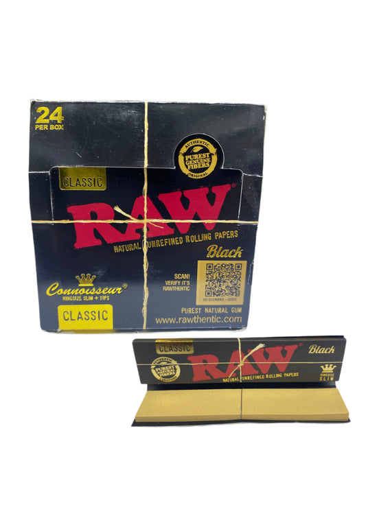 Raw Black Connoisseur King Size