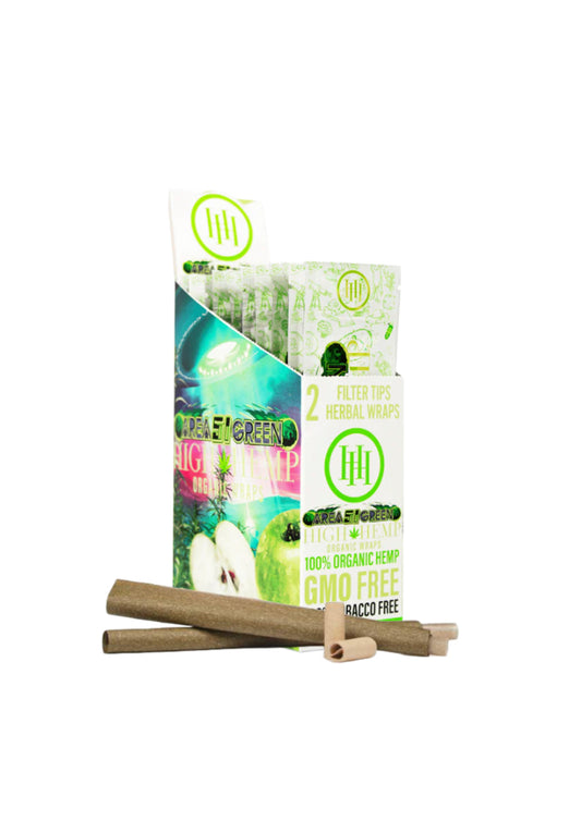 High Hemp Wraps Green Apple