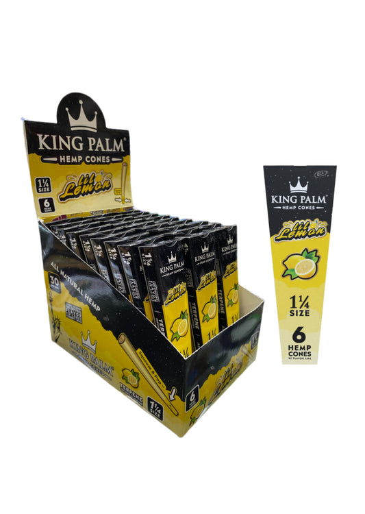 King Palm Cono X6 Lil Lemon 1 1/4