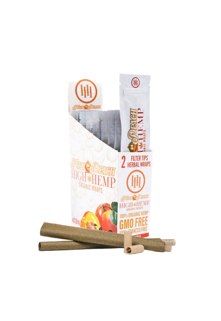 High Hemp Wraps Peach