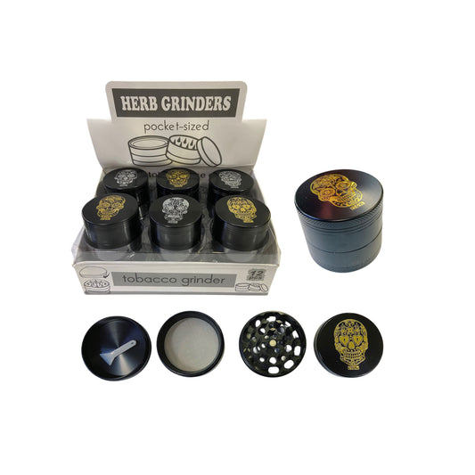 Grinder Black Calavera