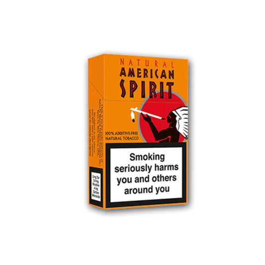 American Spirit Cajetilla Naranja