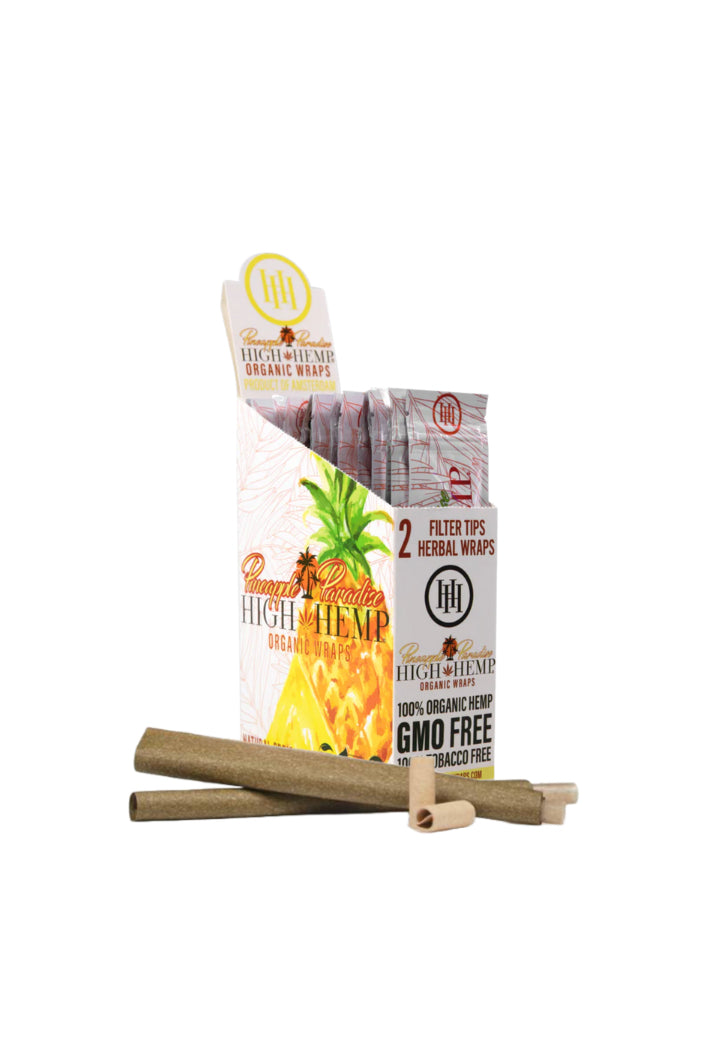 High Hemp Wraps Pineapple