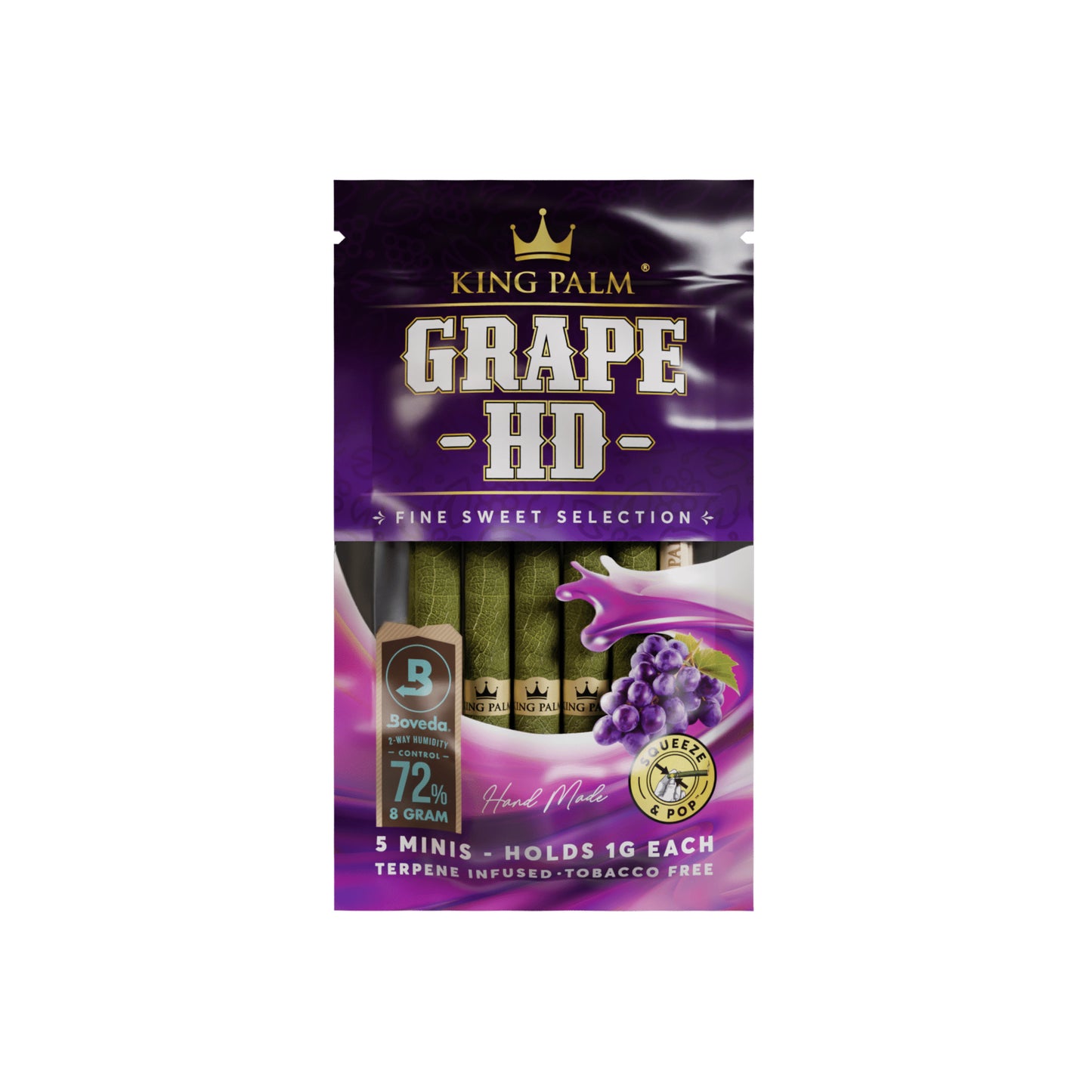 King Palm Mini 5 Grape HD