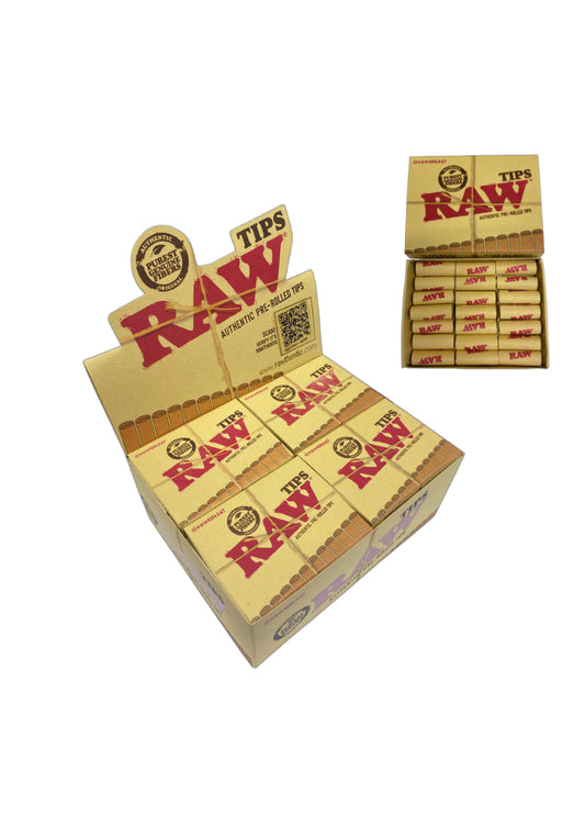 Raw Tips Pre Rolled