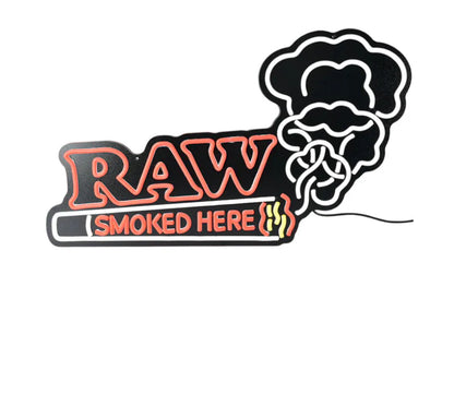 Raw Get Lit Sign