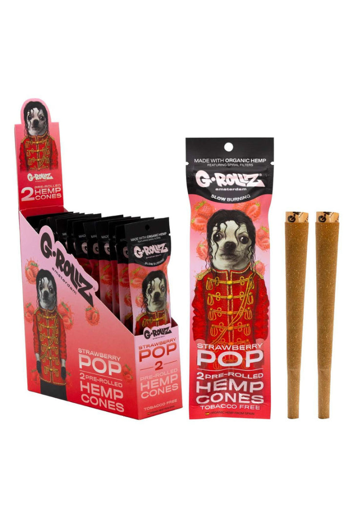 G•Rollz Hemp Cones Strawberry