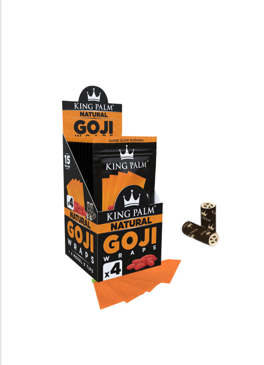 King Palm Wraps Goji Natural