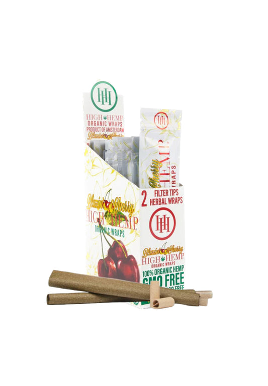 High Hemp Wraps Cherry