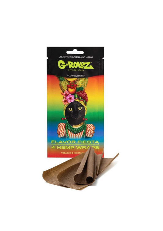 G•Rollz Hemp Wraps X4 Flavor Fiesta