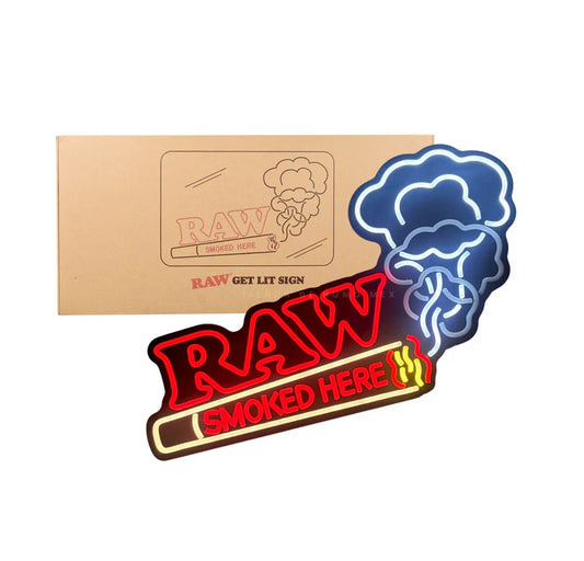 Raw Get Lit Sign