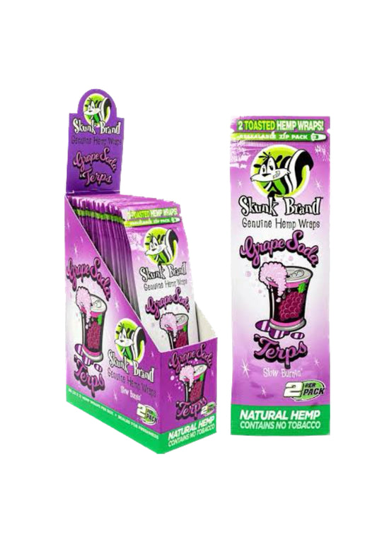 Skunk Wraps Grape Soda