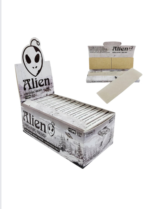 Alien Organic 1 1/4 + Tips