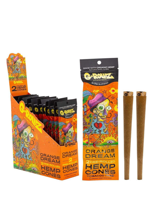 G•Rollz Hemp Cones Orange Dreams