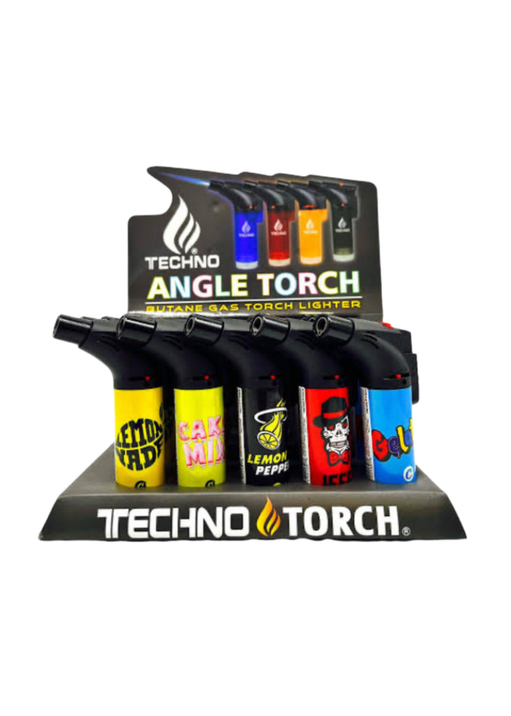 Torch Techno Sticker