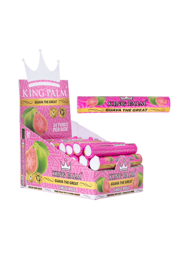 King Palm Mini Single Roll Guava The Great