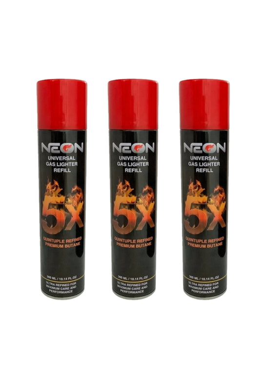 Gas Butano Neon X5 300ml