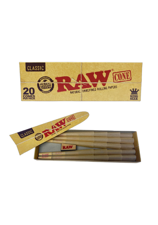 Raw Classic Cono X20 King Size