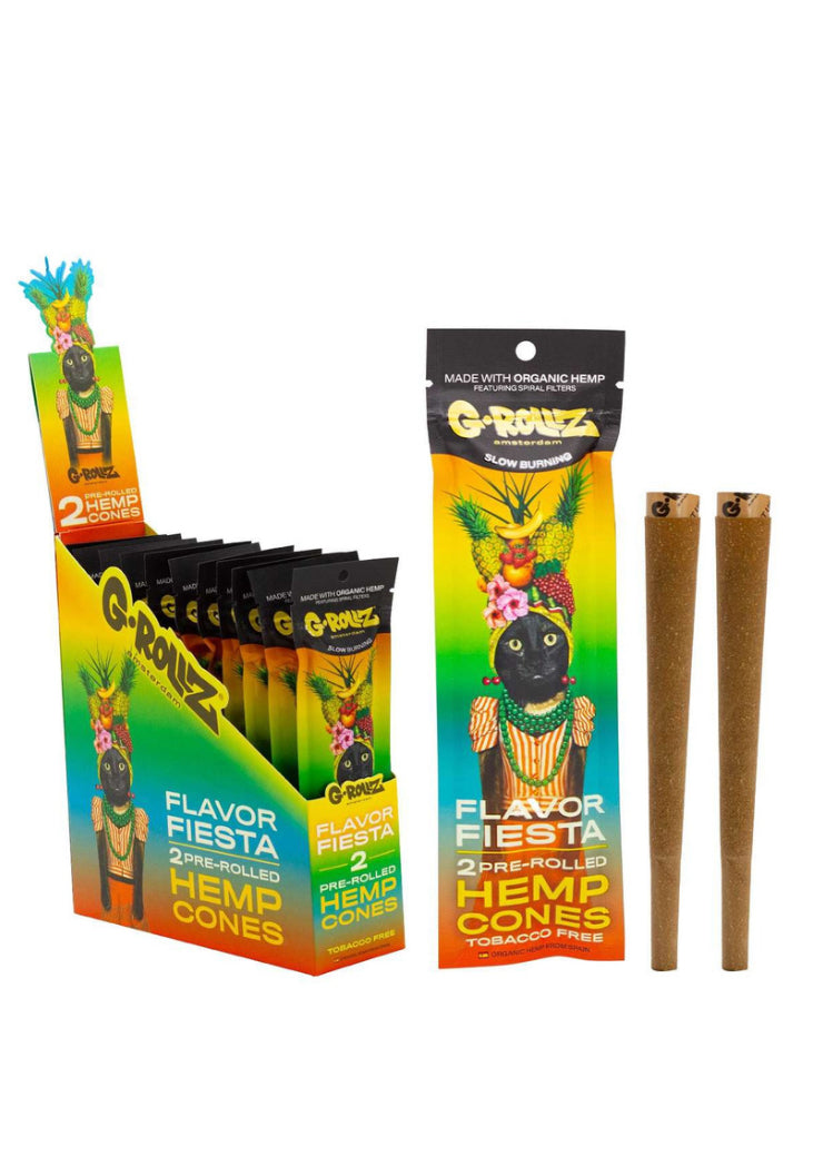 G•Rollz Hemp Cones Flavor Fiesta