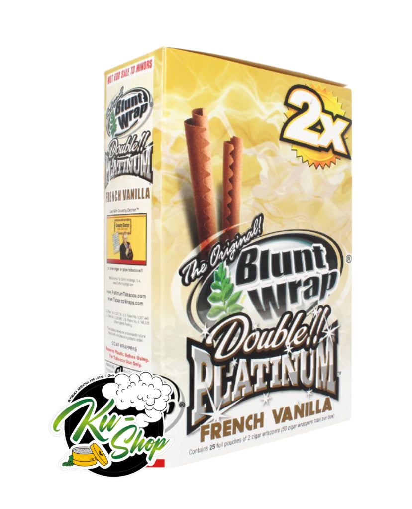 Blunt Wrap Platinum X2 French Vainilla