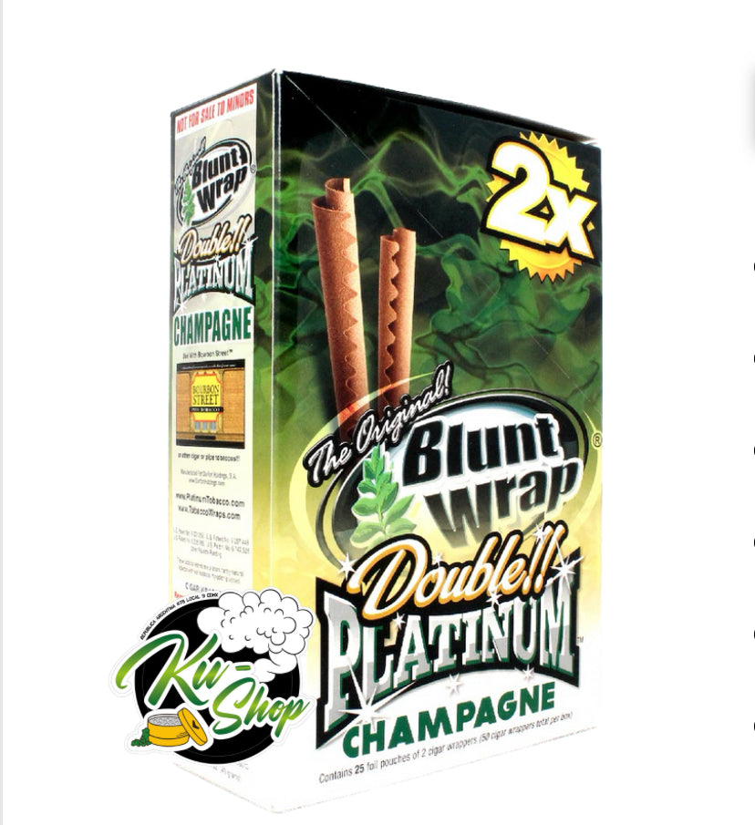 Blunt Wrap Platinum X2 Champagne