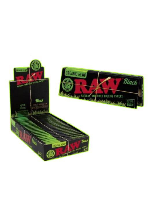 Raw Black Organic 1 1/4