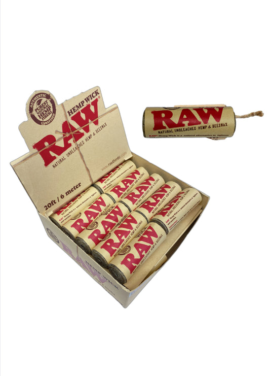 Raw Hemp Wick 20ft