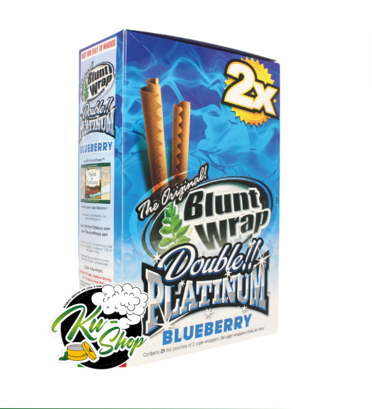 Blunt Wrap Platinum 2X Blueberry