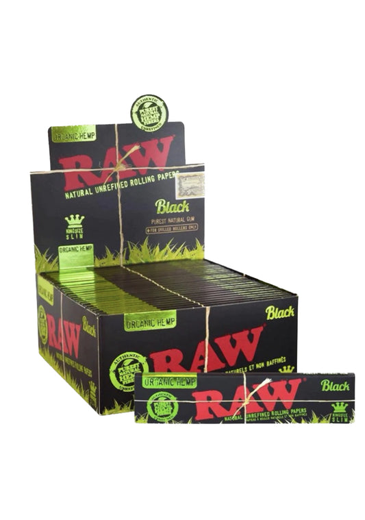 Raw Black Organic King Size